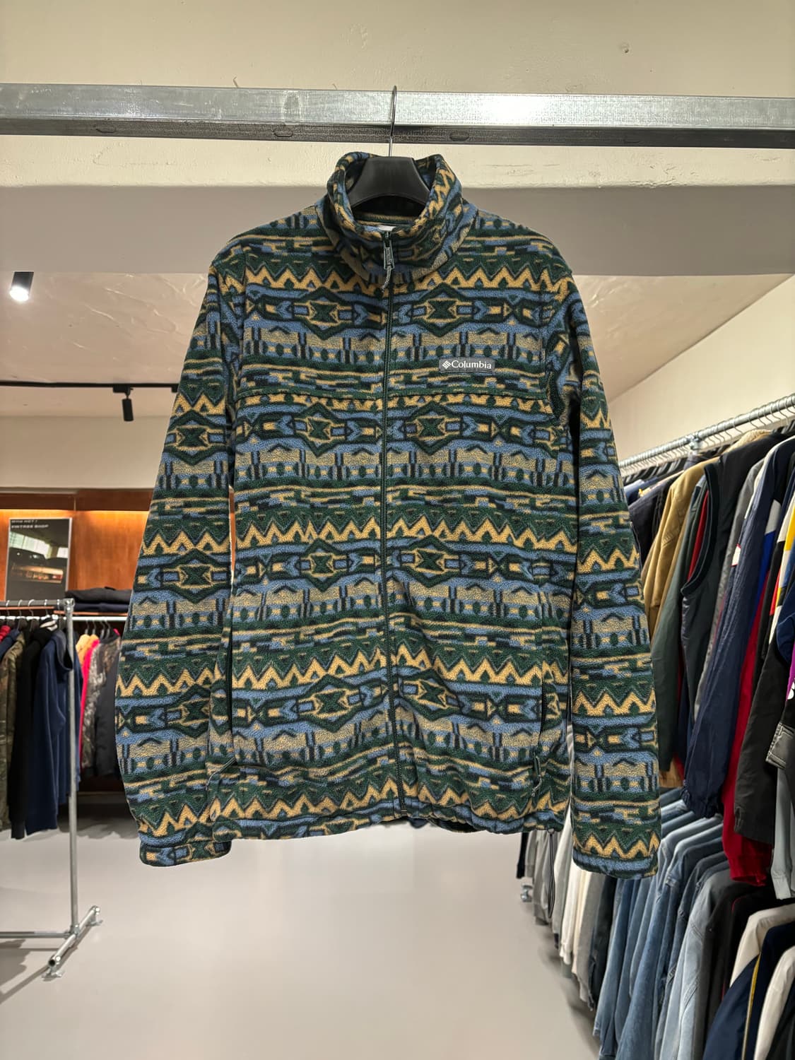 컬럼비아 패턴 플리스 자켓 상품이미지3