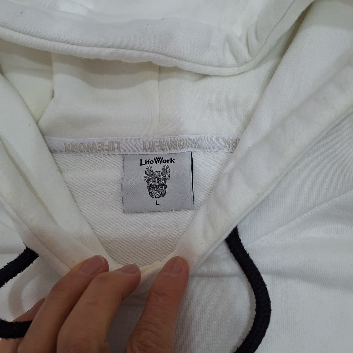 라이프워크  후드티L 상품이미지2