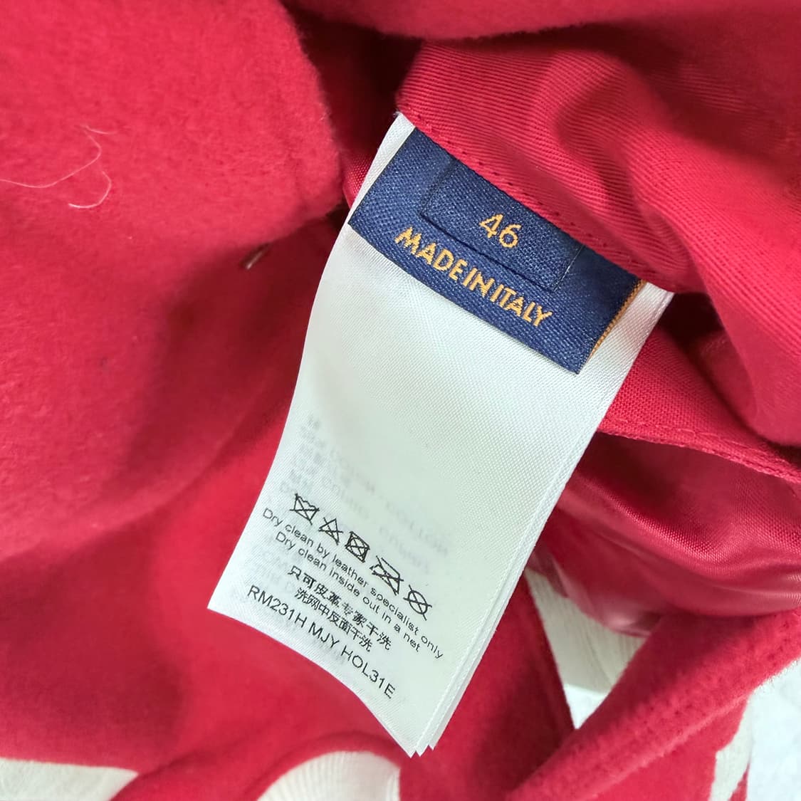 [A+급/46] 루이비통 x 쿠사마 야요이 한정 블루종 바시티 자켓 상품이미지8