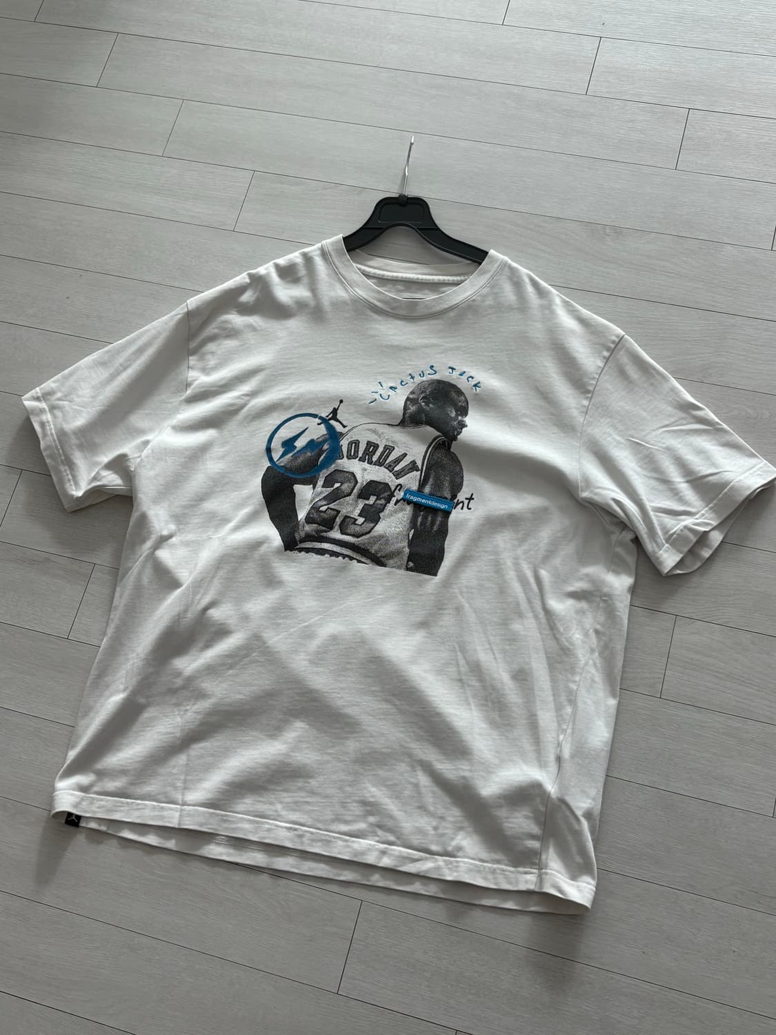 조던 x 트래비스스캇 x 프라그먼트 반팔 (XL) 상품이미지2