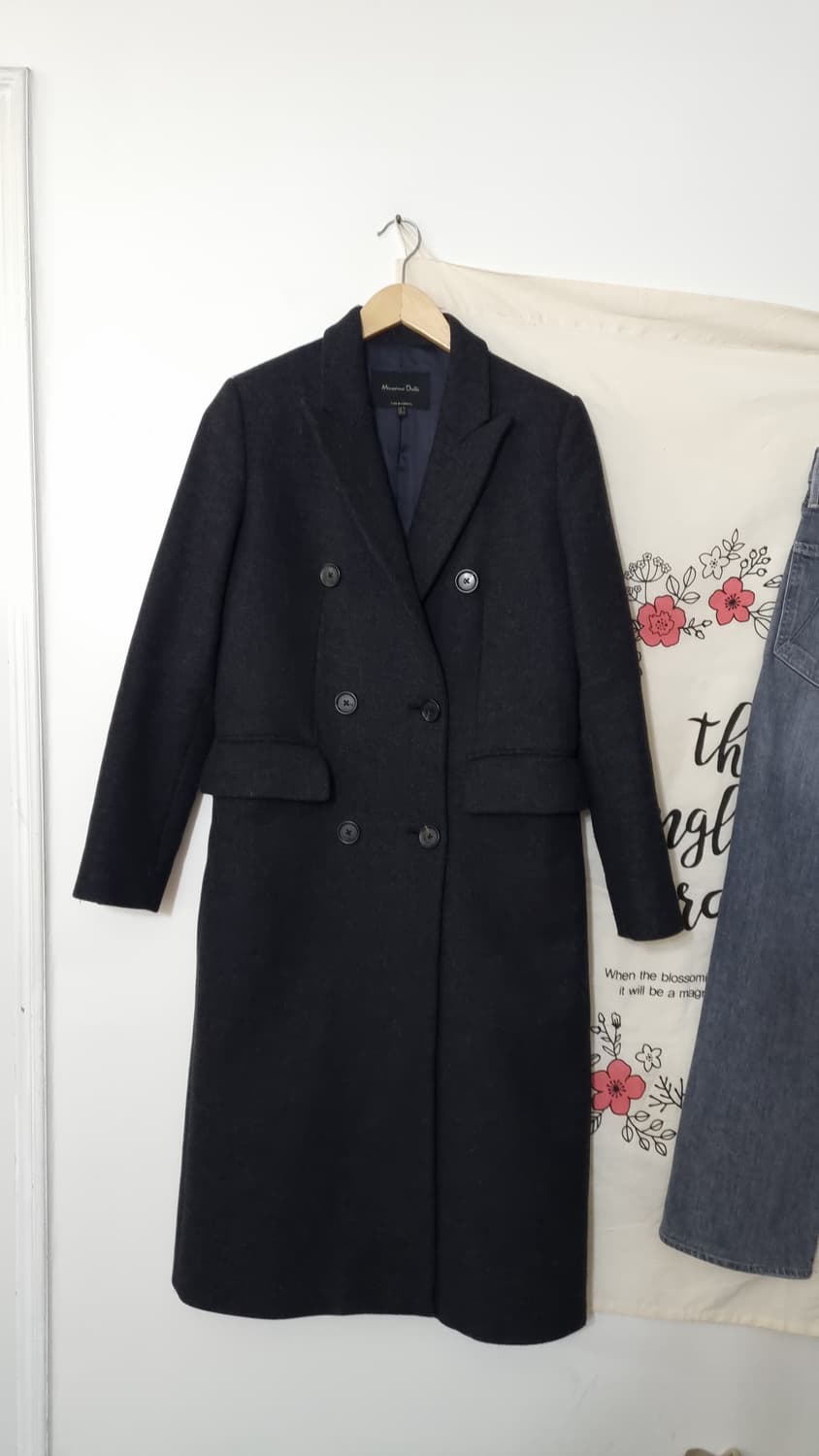 massimo Dutti 더블  울 롱코트 4 상품이미지1