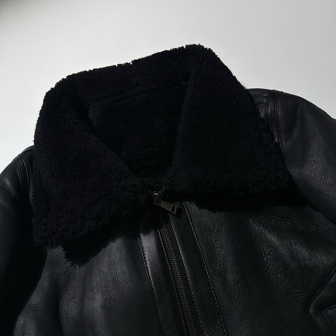 앤드지 램스킨 시어링 무스탕 자켓 상품이미지4