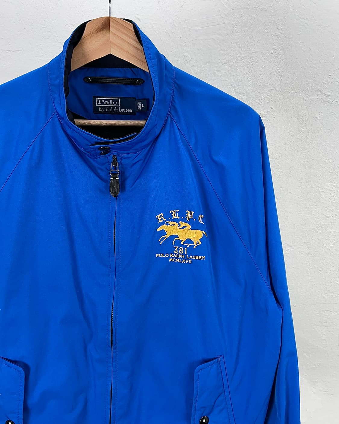 폴로 랄프로렌 오션 블루 클래식 폴리쉘 바라쿠타 자켓 상품이미지3