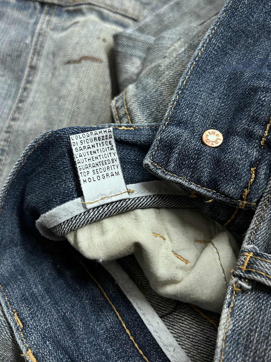 돌체앤가바나 더티 페인팅 워싱 데님 상품이미지10