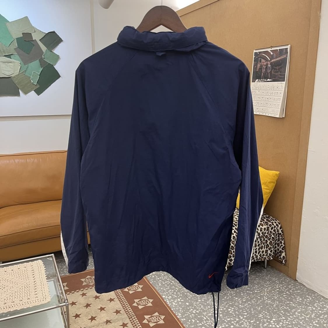 나이키 올드스쿨 레트로 90's 반집업 바람막이 웜업 L C10481 상품이미지4