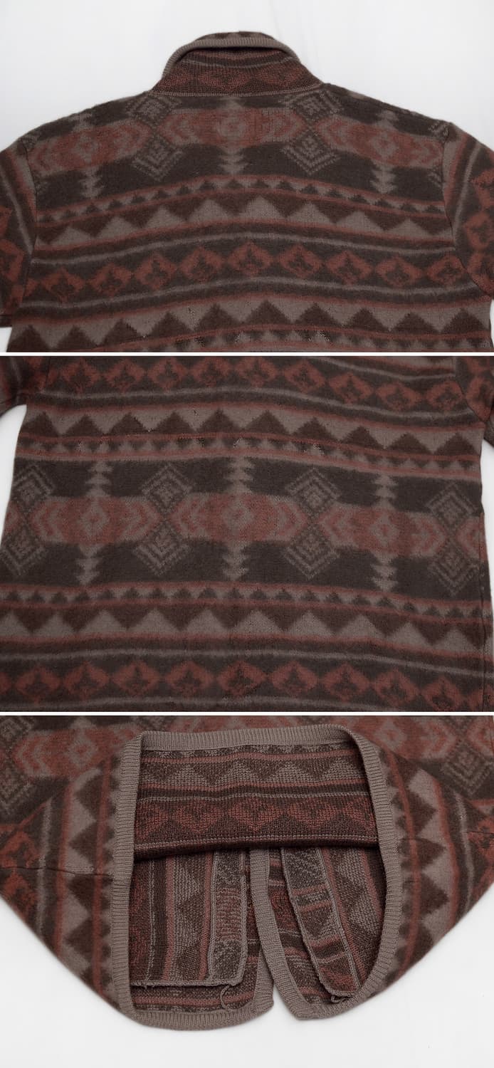 엘레펀트 재팬 나바호패턴 울블랑킷 우드버튼 자켓 (100-105) 상품이미지5