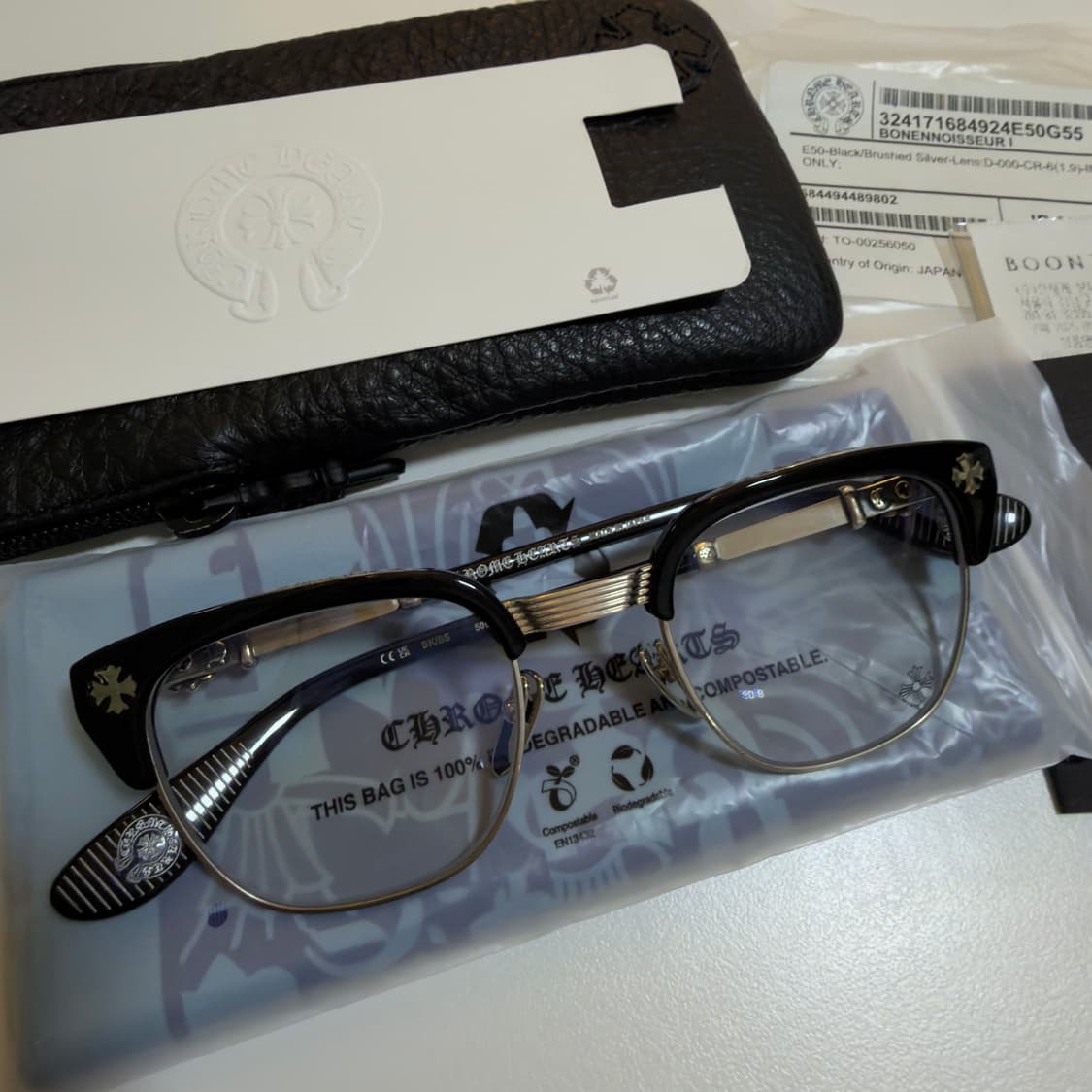 크롬하츠 보넨노이슈어1 블랙/실버 상품이미지1