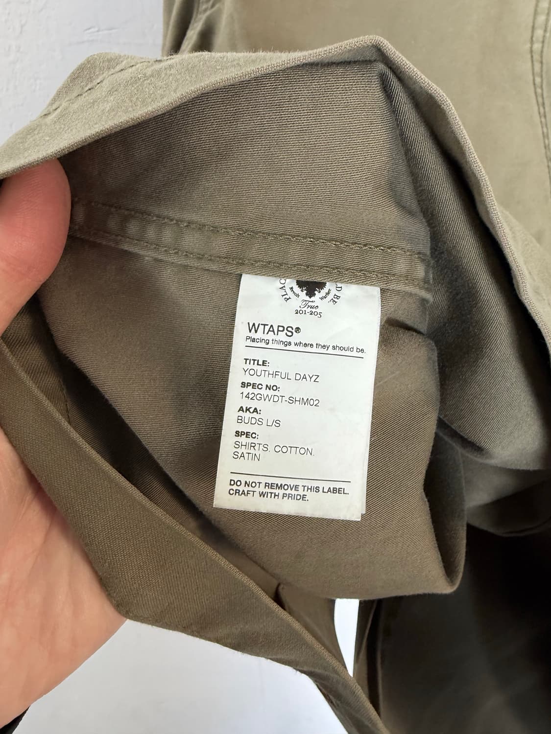 더블탭스 wtaps 더블탭스셔츠 상품이미지5