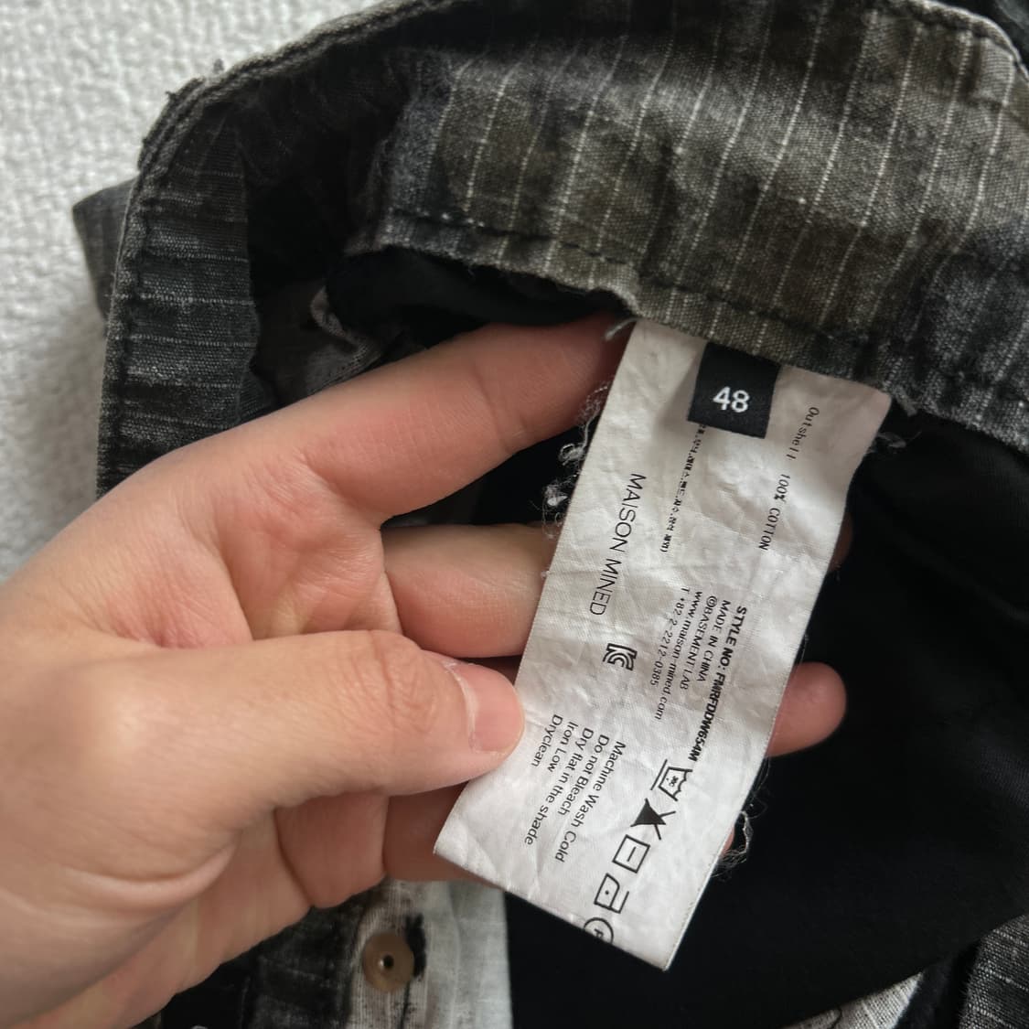 매종미네드 카고 카모 팬츠 29 상품이미지4