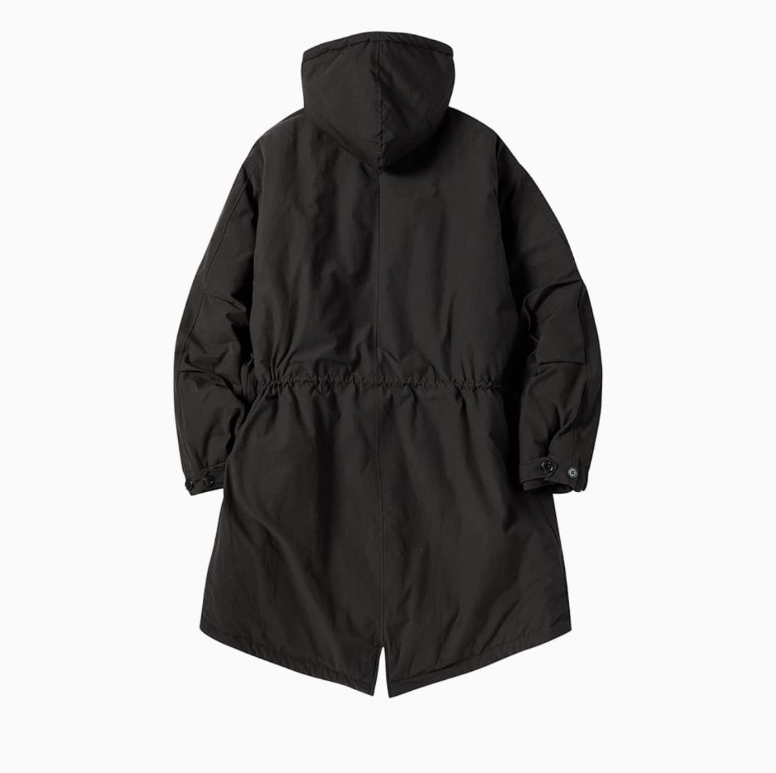 꼬모니노즈 야상패딩 롱패딩 HOOD FISHTAIL LONG PARKA 상품이미지2