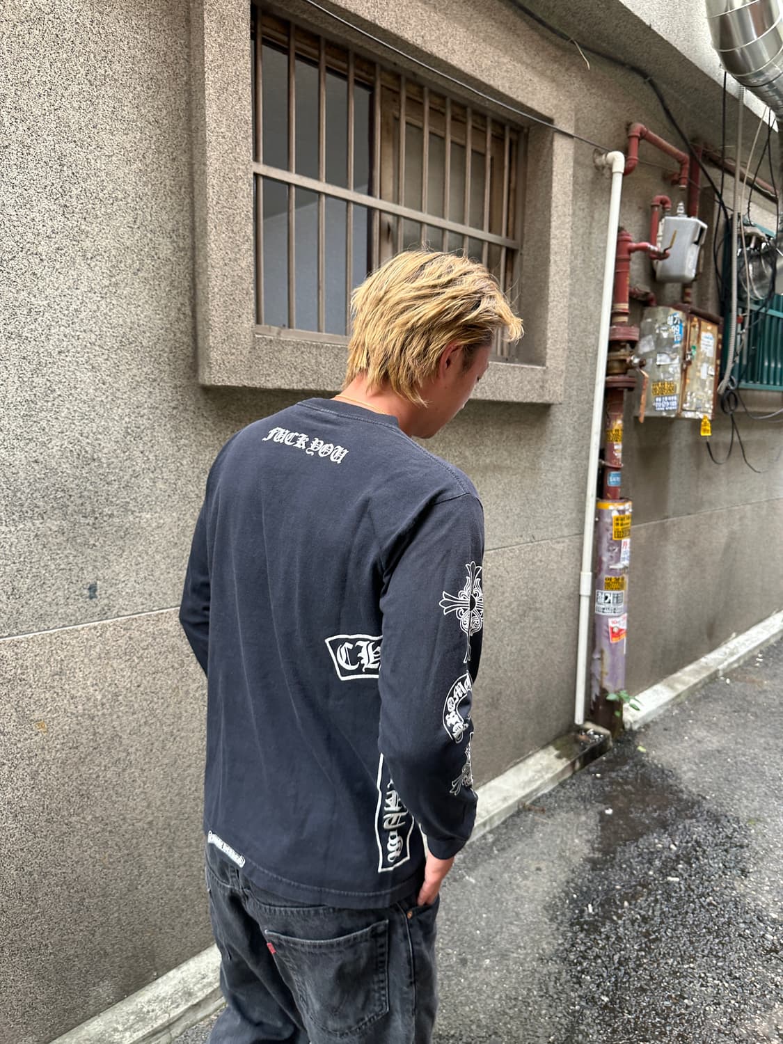 90s USA OG Chrome hearts LS 상품이미지1