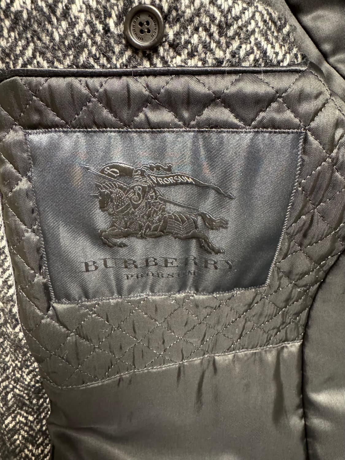 최고의 역작~!! 버버리 프로섬 헤링본 더블 코트 판매 합니다~!! 상품이미지3