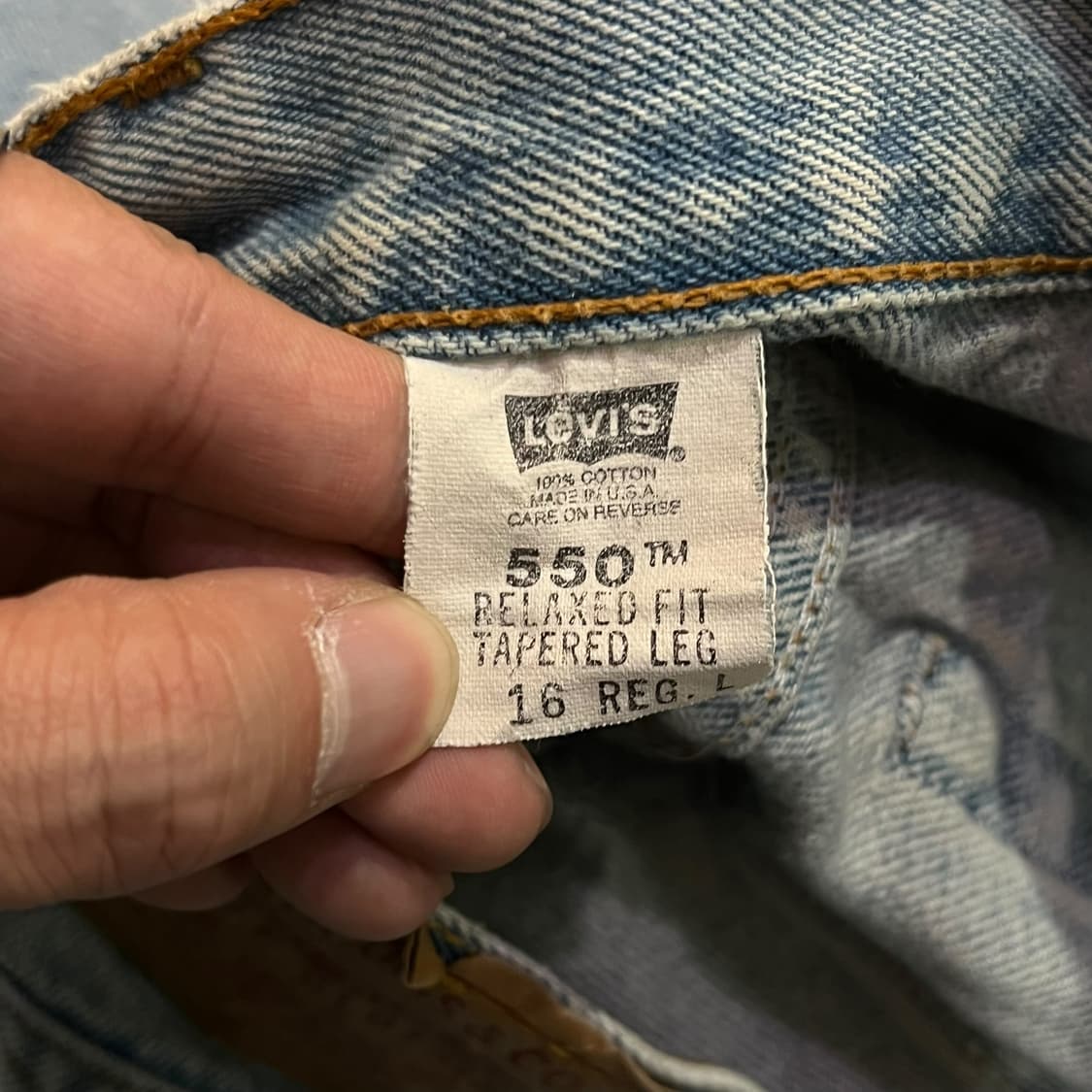  USA 리바이스 550 데님팬츠 y14145 상품이미지8