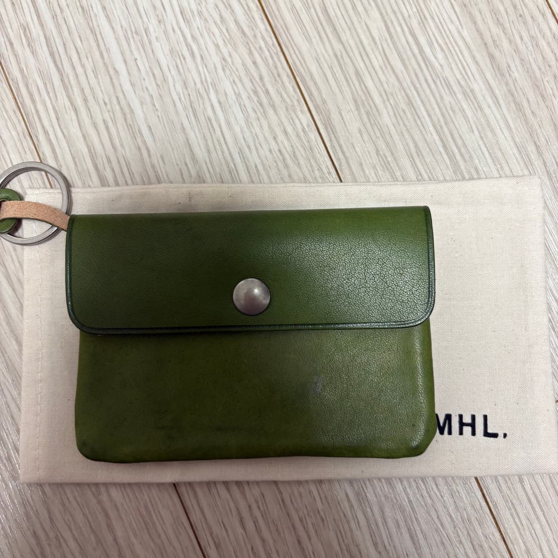 MHL 마가렛호웰 터프 레더 미니 지갑 카드지갑 상품이미지1