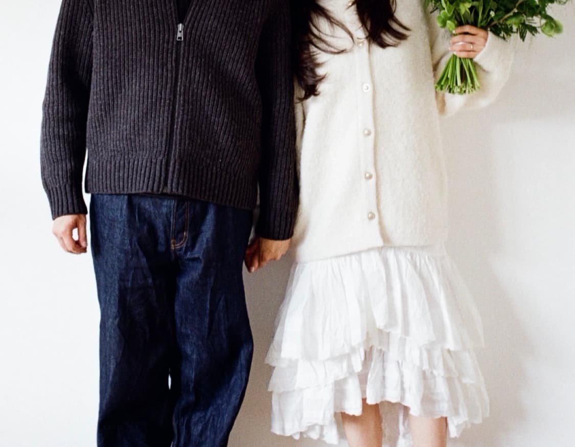 유라고 아이보리 스웨터 상품이미지7