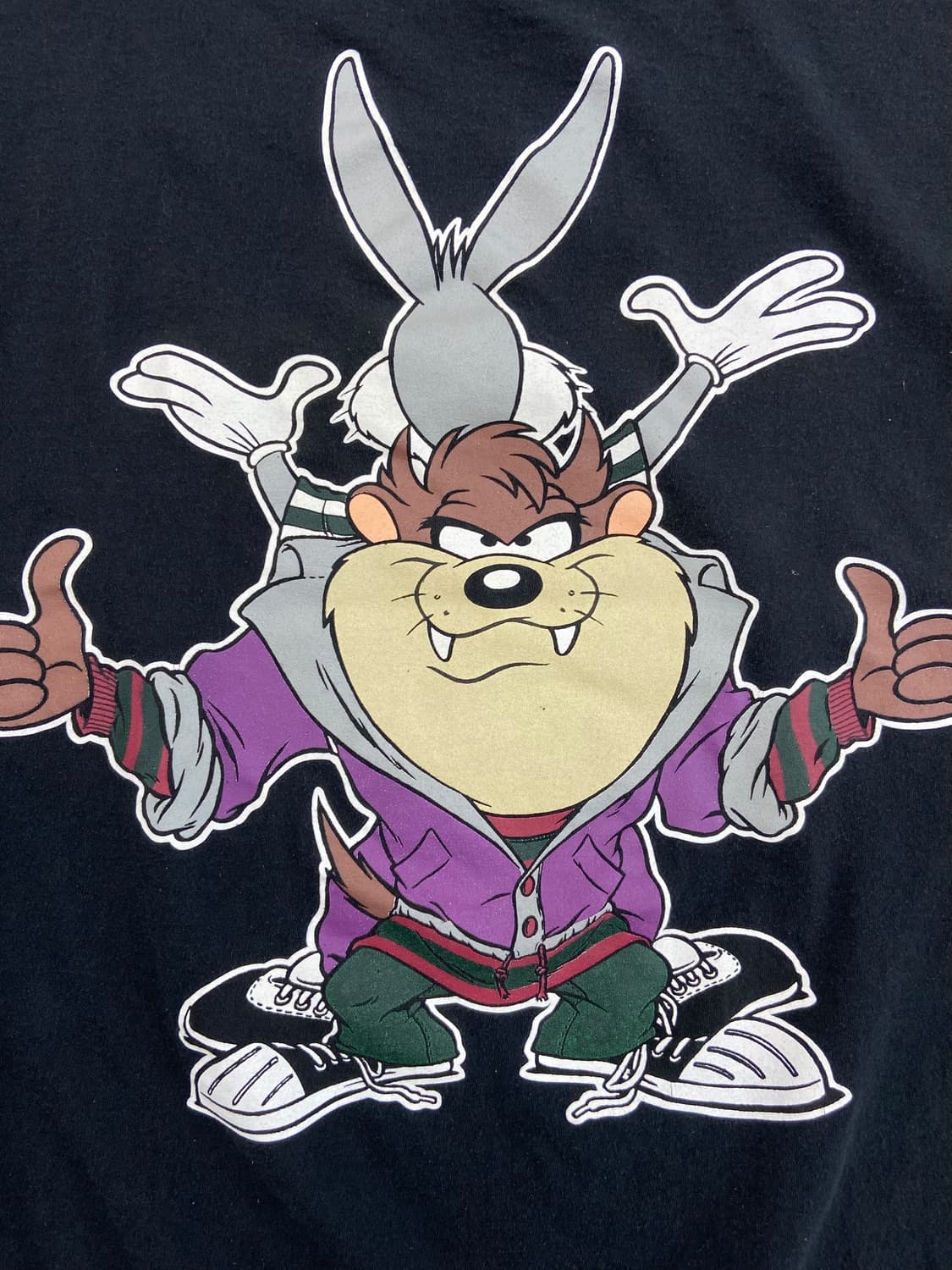 1994 워너브로스 벅스 버니 & 테즈 반팔 티셔츠 상품이미지6