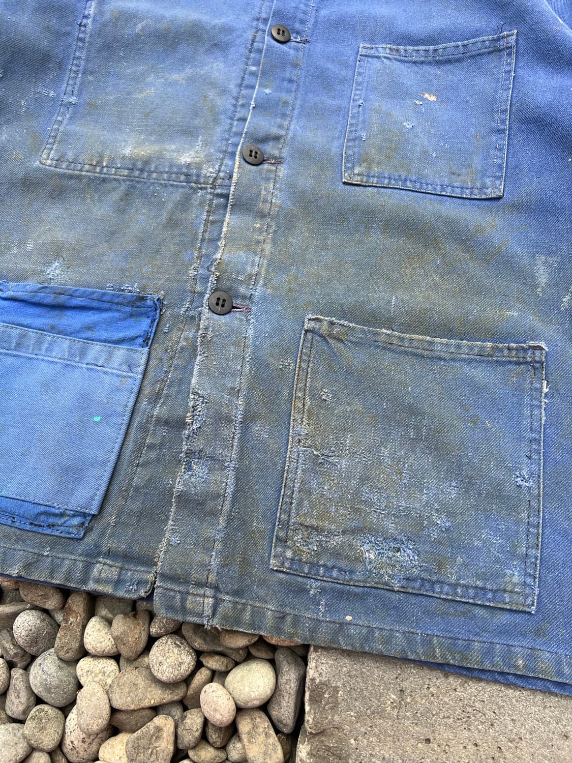 HARD FADED VINTAGE WASHING 프렌치워크자켓 상품이미지7