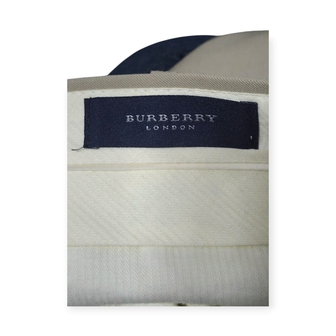 버버리 슬랙스 BURBERRY 베이지 팬츠 클래식 정장바지 스트레이트핏 상품이미지3