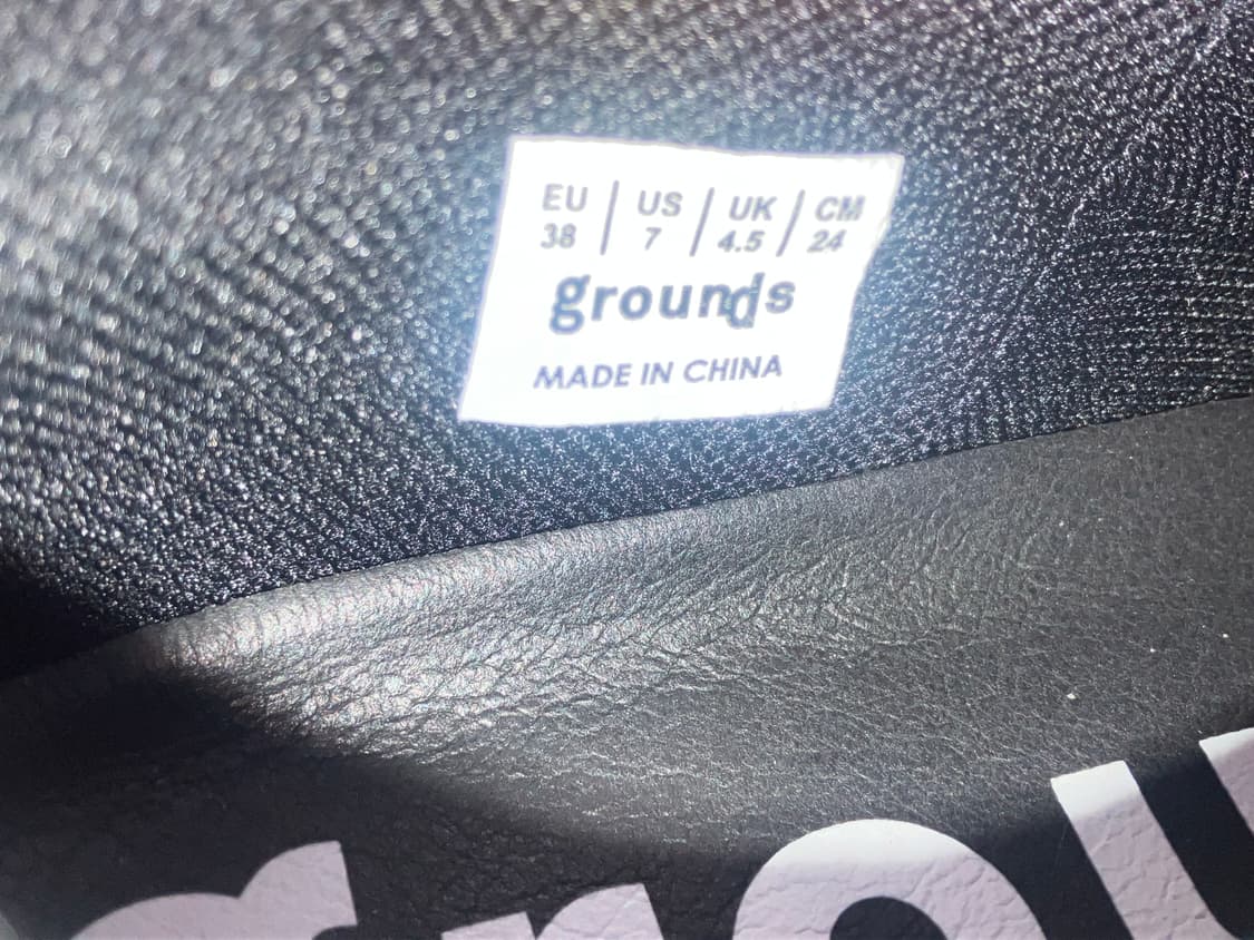 grounds 그라운즈 주얼리 코쿤 메쉬 블랙 메리제인 240 상품이미지3