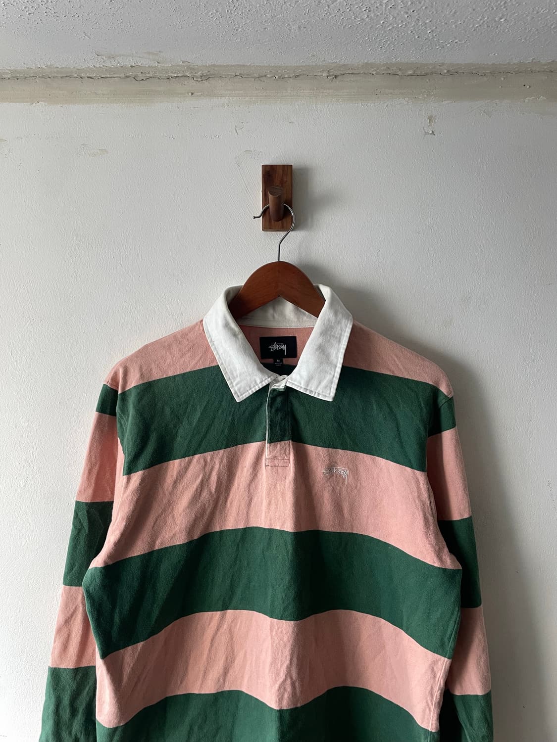 스투시 스트라이프 럭비 티셔츠 상품이미지1