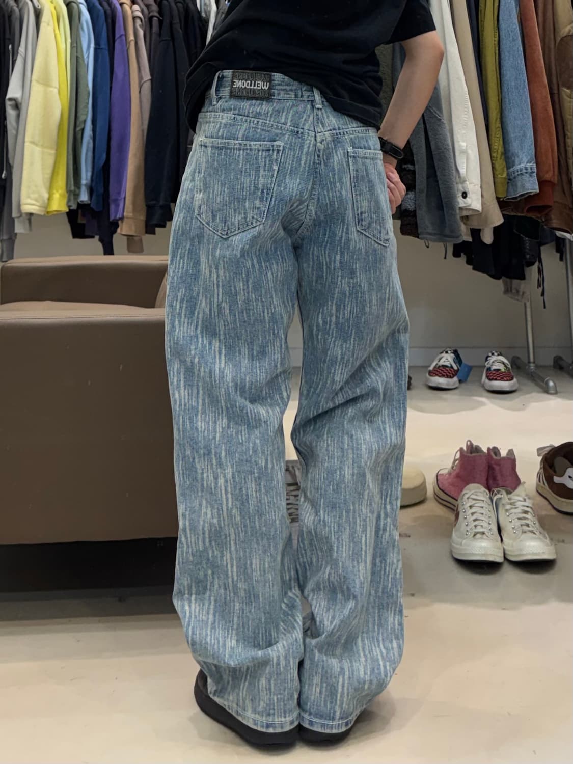 Welldone 워싱 데님팬츠 상품이미지7