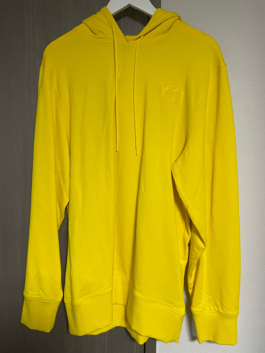 Y-3 남성 옐로우 후드 상품이미지1