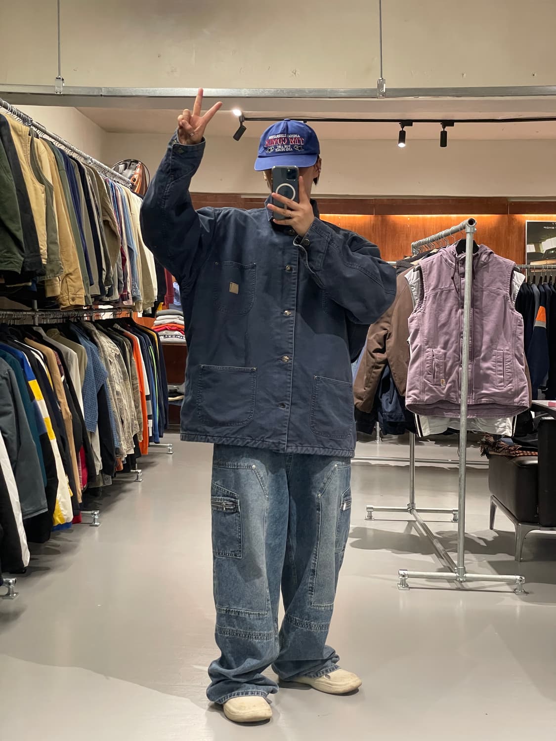 빈티지 블랭킷 초어 자켓   상품이미지3