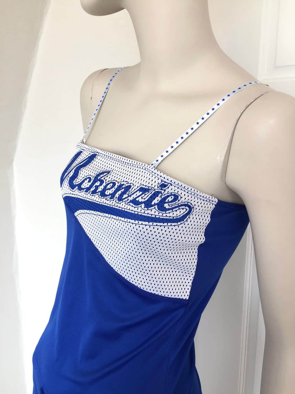 Sporty Blue Slim Fit Dress 상품이미지4