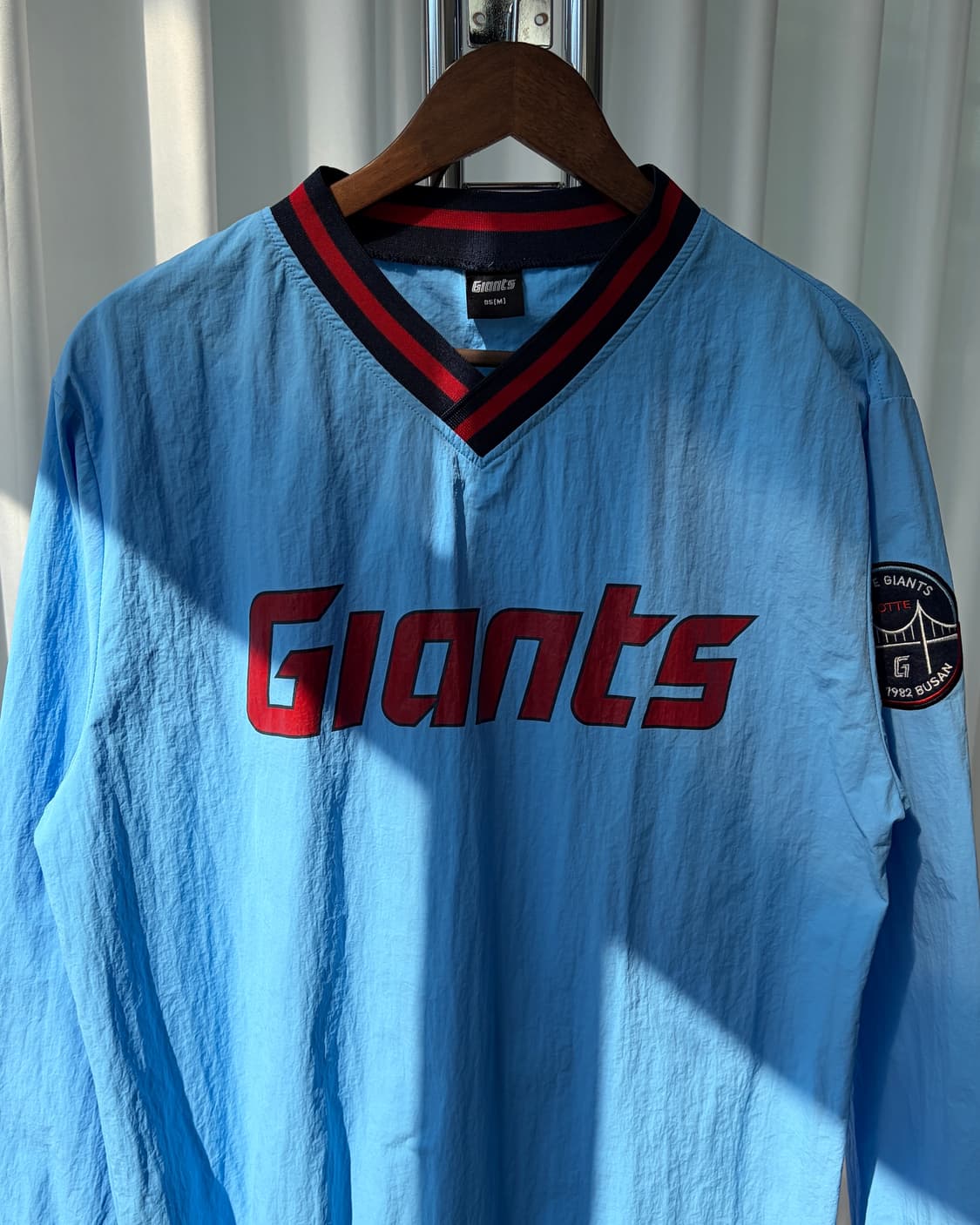 [M]롯데 자이언츠 바다 웜업 바람막이 상품이미지5