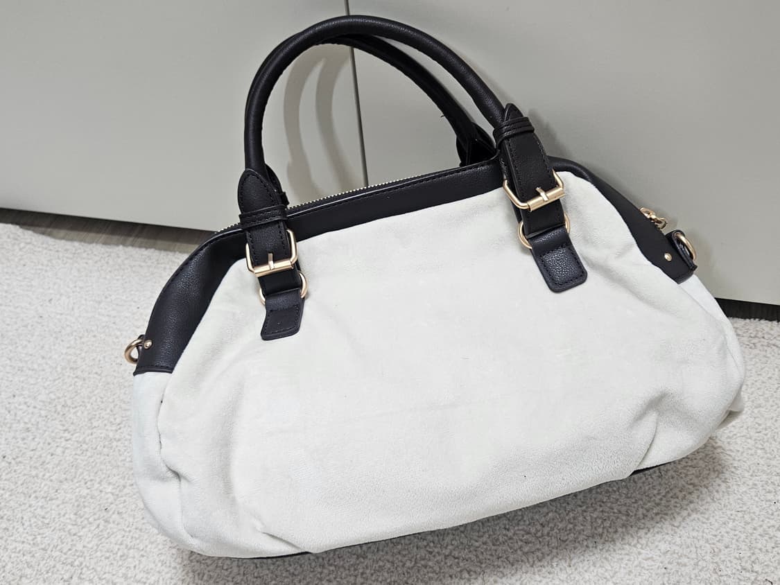 쥬시꾸뛰르 화이트 벨벳 가방 /갸루 y2k 상품이미지2