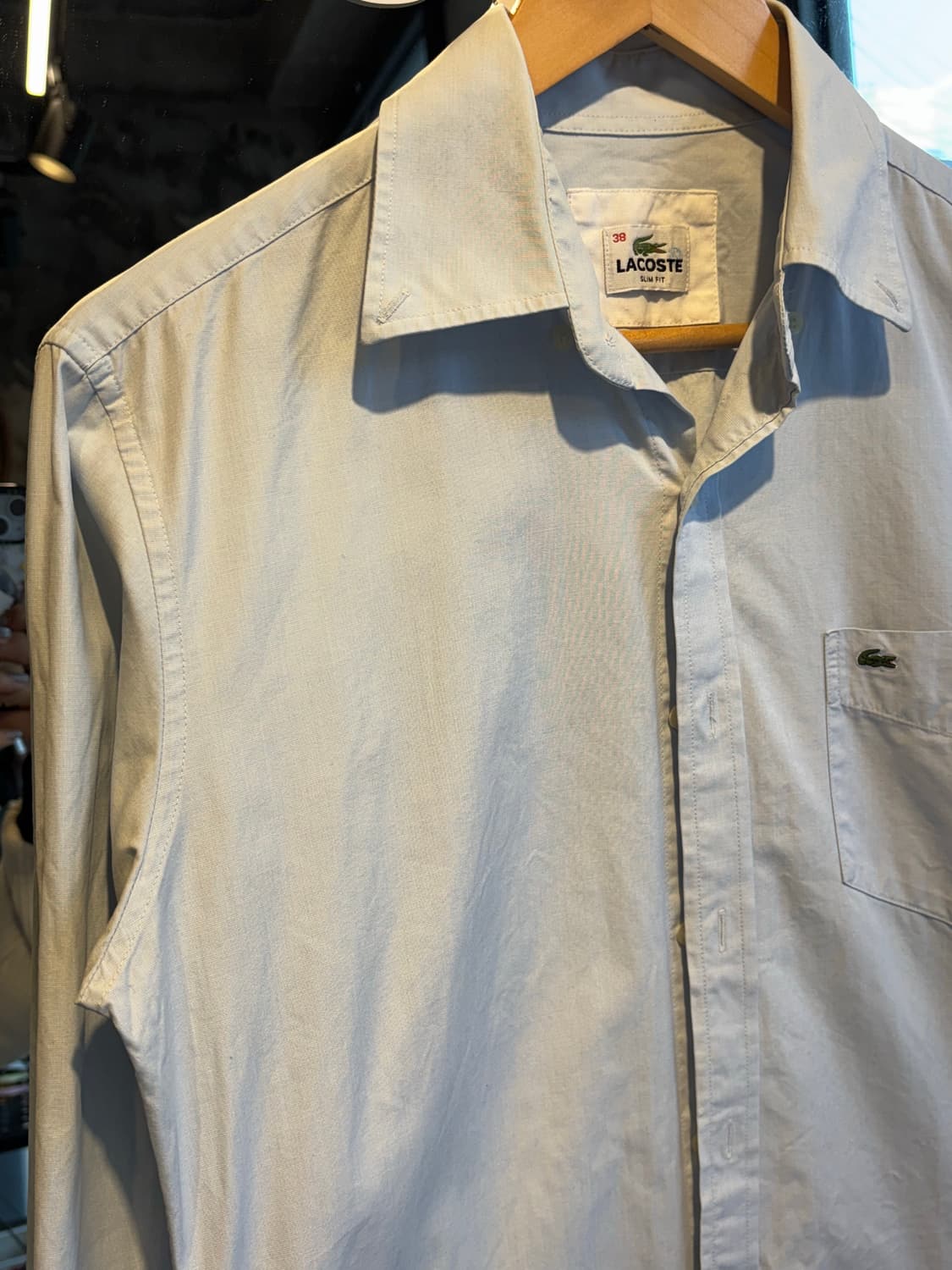 라코스테 슬림핏 셔츠 38 상품이미지2