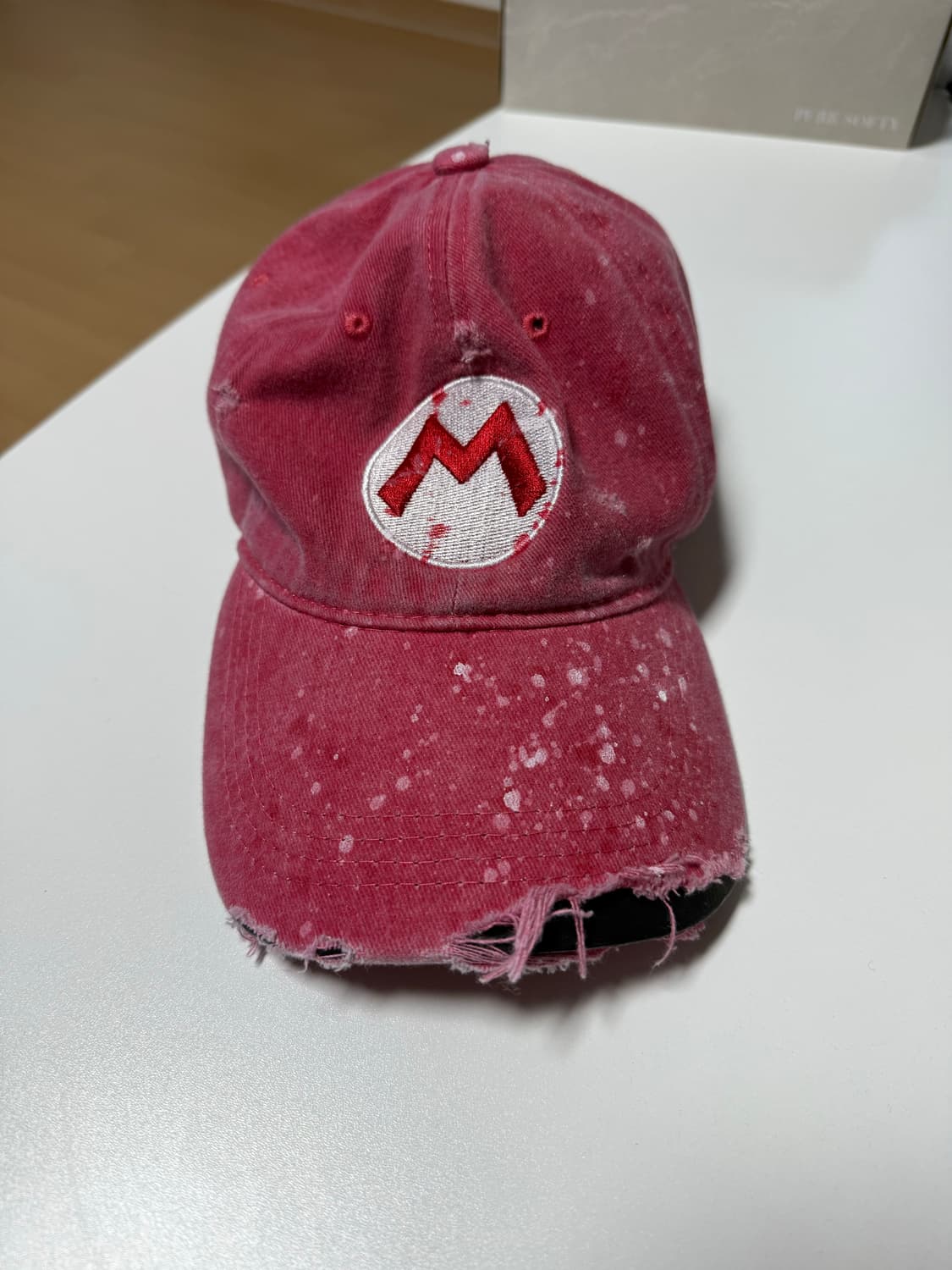 빈티지 마리오 캡 상품이미지1