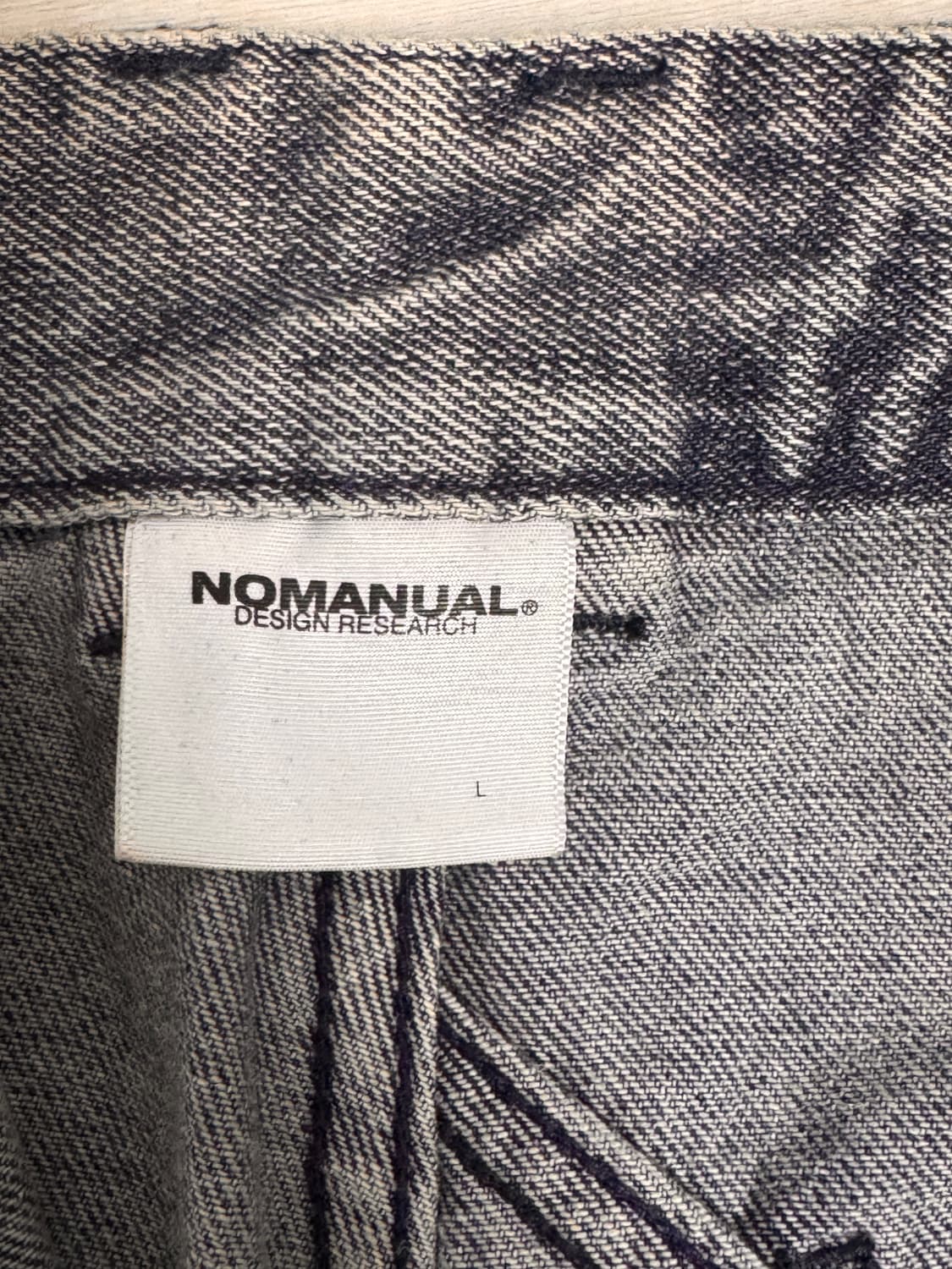 노메뉴얼 데님 셋업 상품이미지5