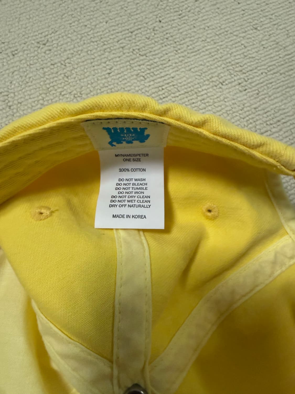 마이네임이즈피터 아임핫 캡모자 상품이미지4