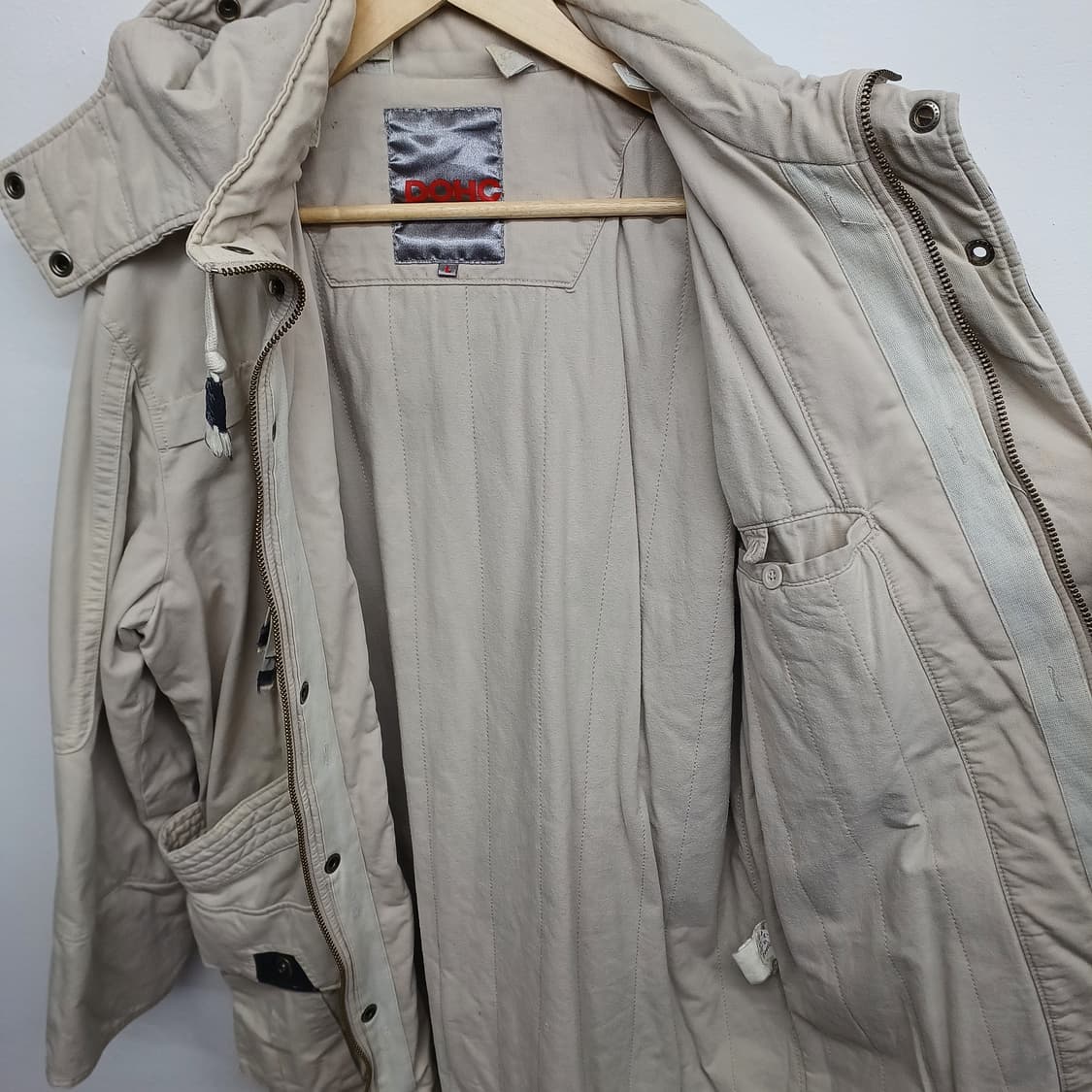 DOHC Y2K 카고 야상 후드  L
                    상품이미지3