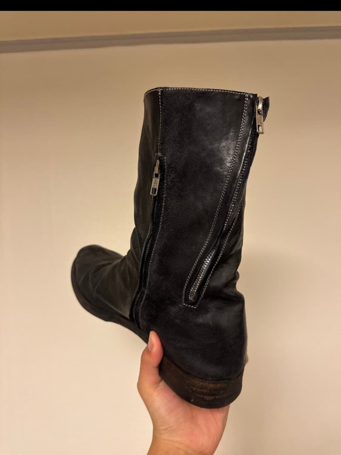44) a1913 st3 double zip boots  상품이미지5