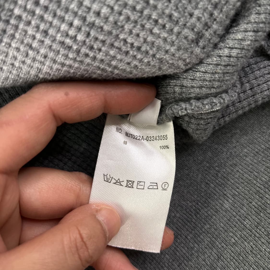 W 95 톰브라운 15f/w 와플 후드집업 상품이미지10