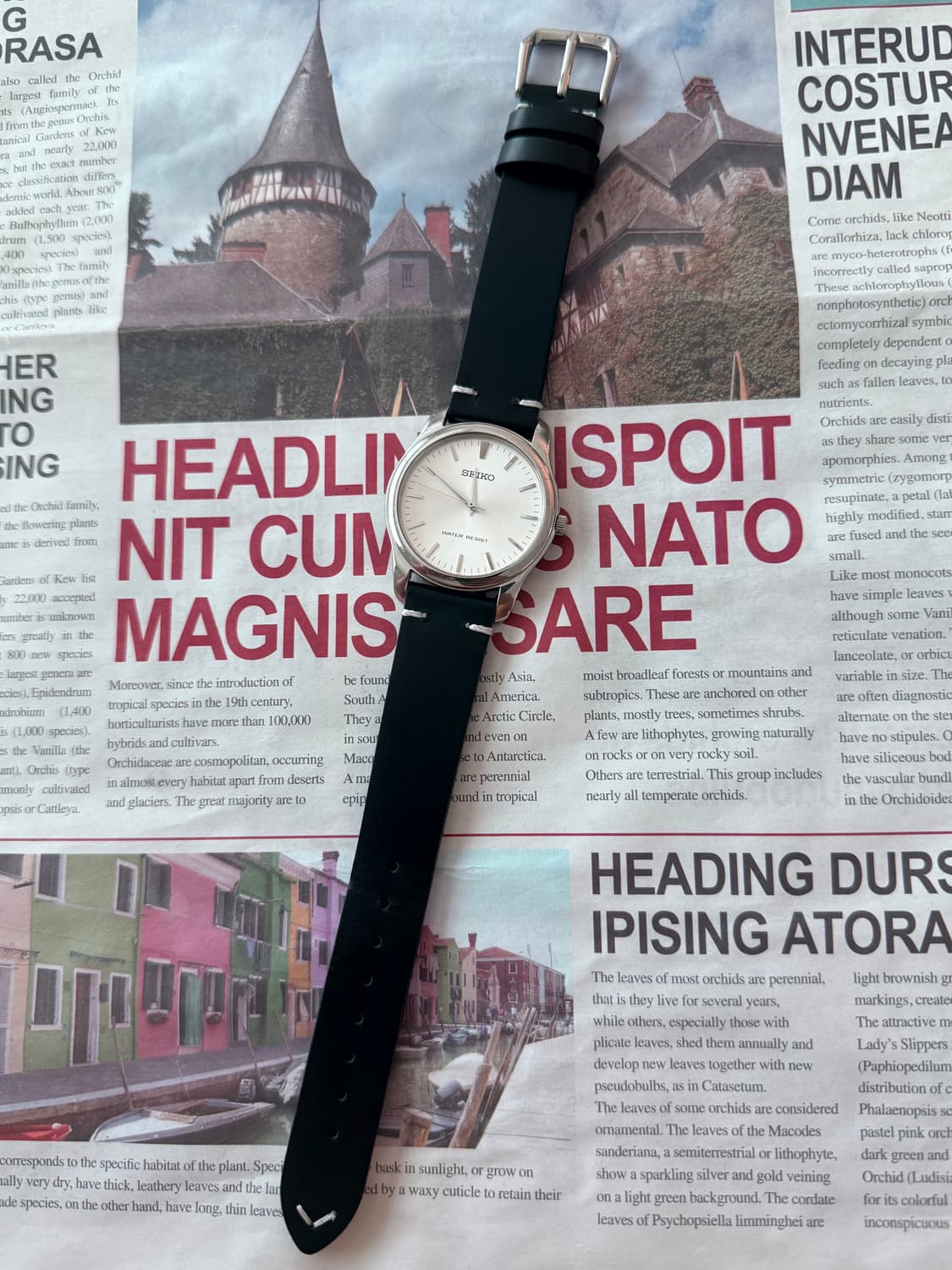 Seiko 세이코 라운드 Quartz 상품이미지2