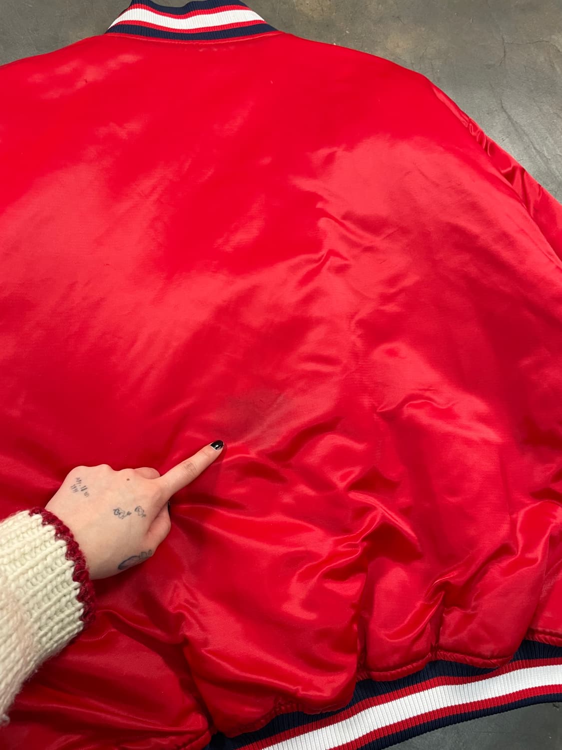 제뉴인머천다이즈 세인트루이스 바시티 자켓 상품이미지6