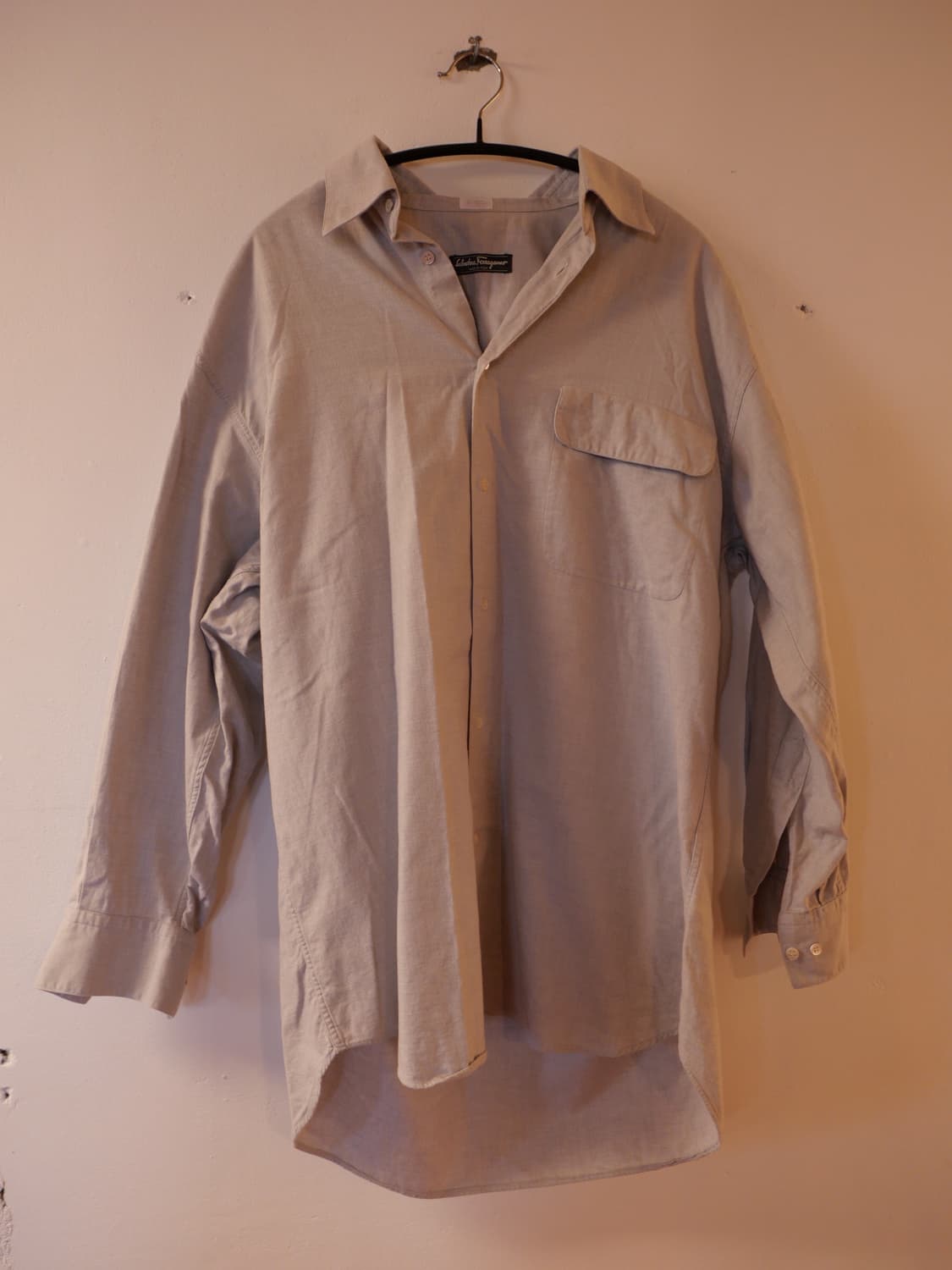 Salvatore Ferragamo one-pocket cotton sh 상품이미지1