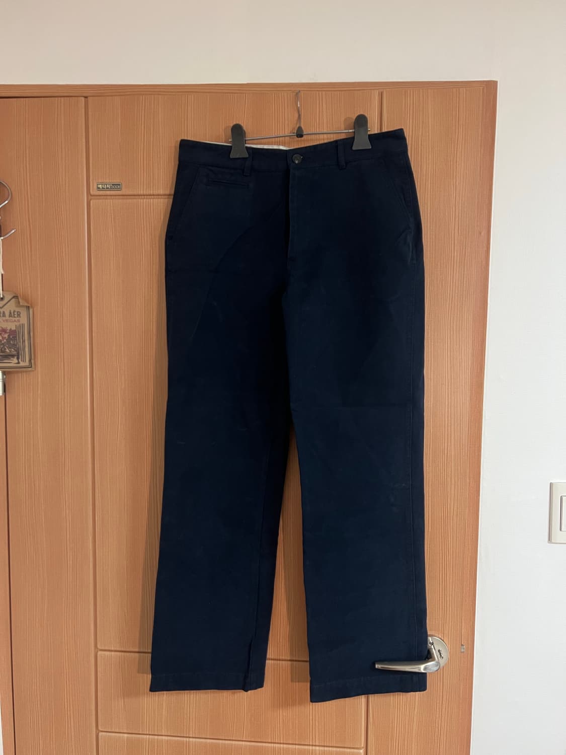 WMC 더블유엠씨 헤비코튼팬츠 네이비 32사이즈 상품이미지2