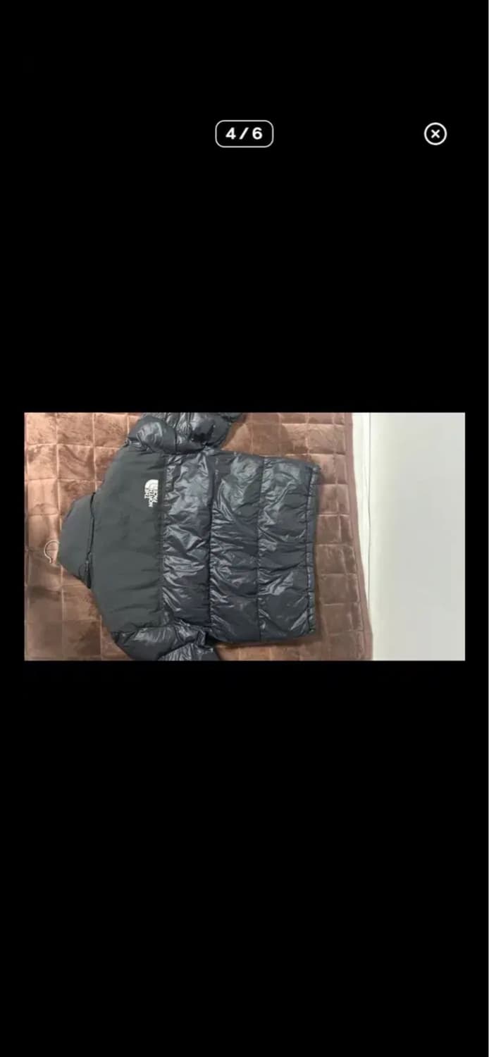 온볼 눕시 패딩입니다 집에서 입은 후 안입네요  사이즈는 사진에 있습니다 상품이미지3