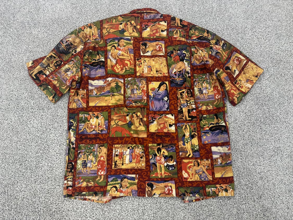 TOES ON THE NOSE USA 90s 하와이안셔츠 상품이미지2