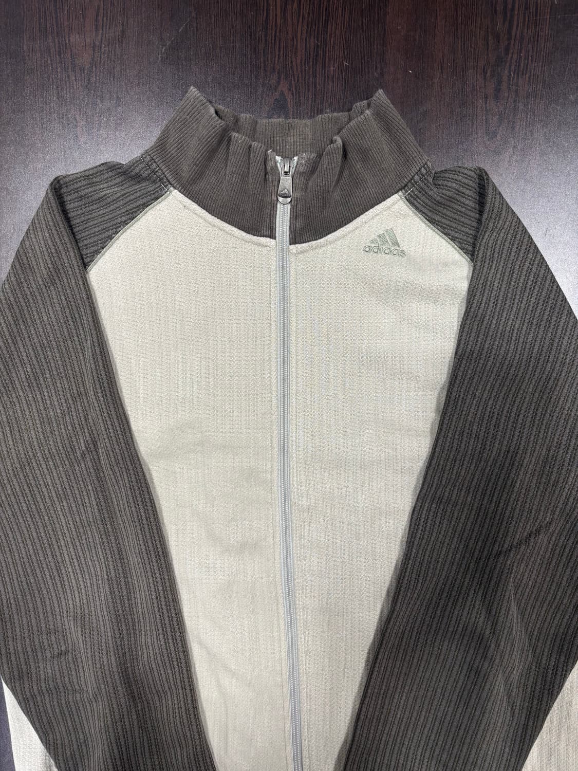 아디다스 트랙탑 자켓 회색/아이보리 상품이미지1