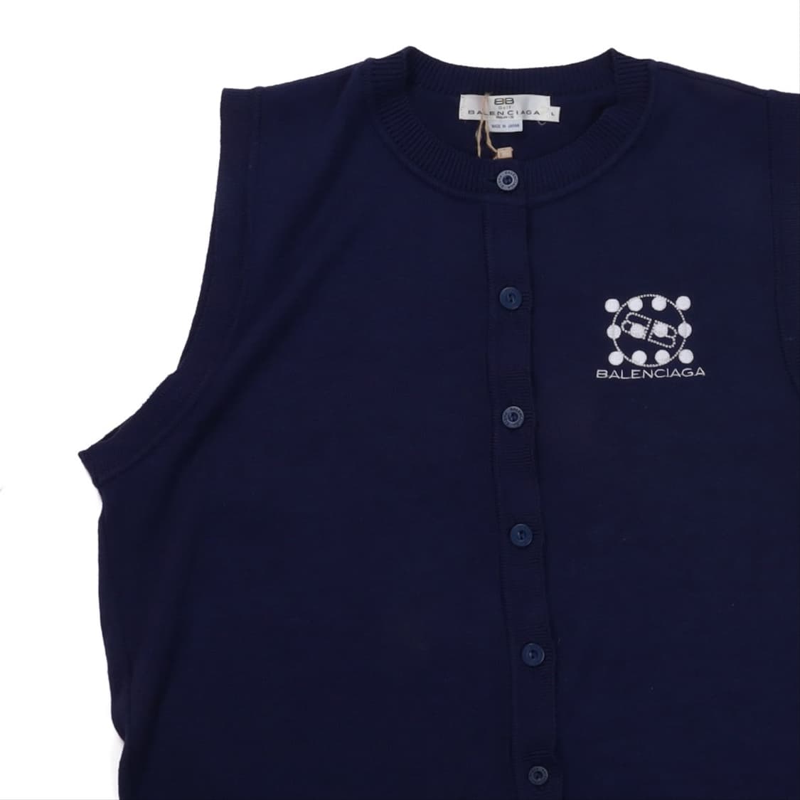  Balenciaga Logo Embroidered Wool Vest  상품이미지2