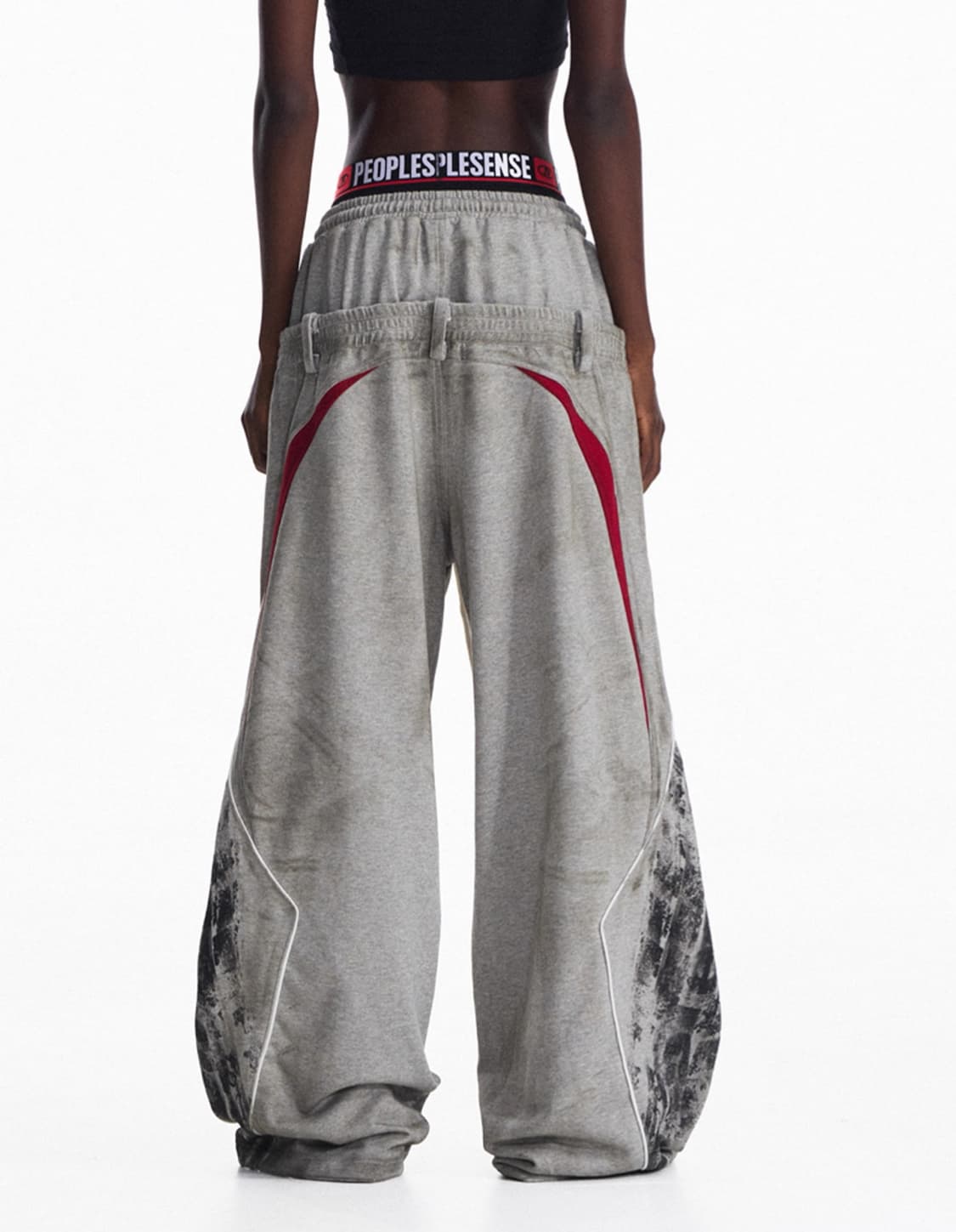 Track Crest Wide Sagging Sweat Pants 상품이미지3