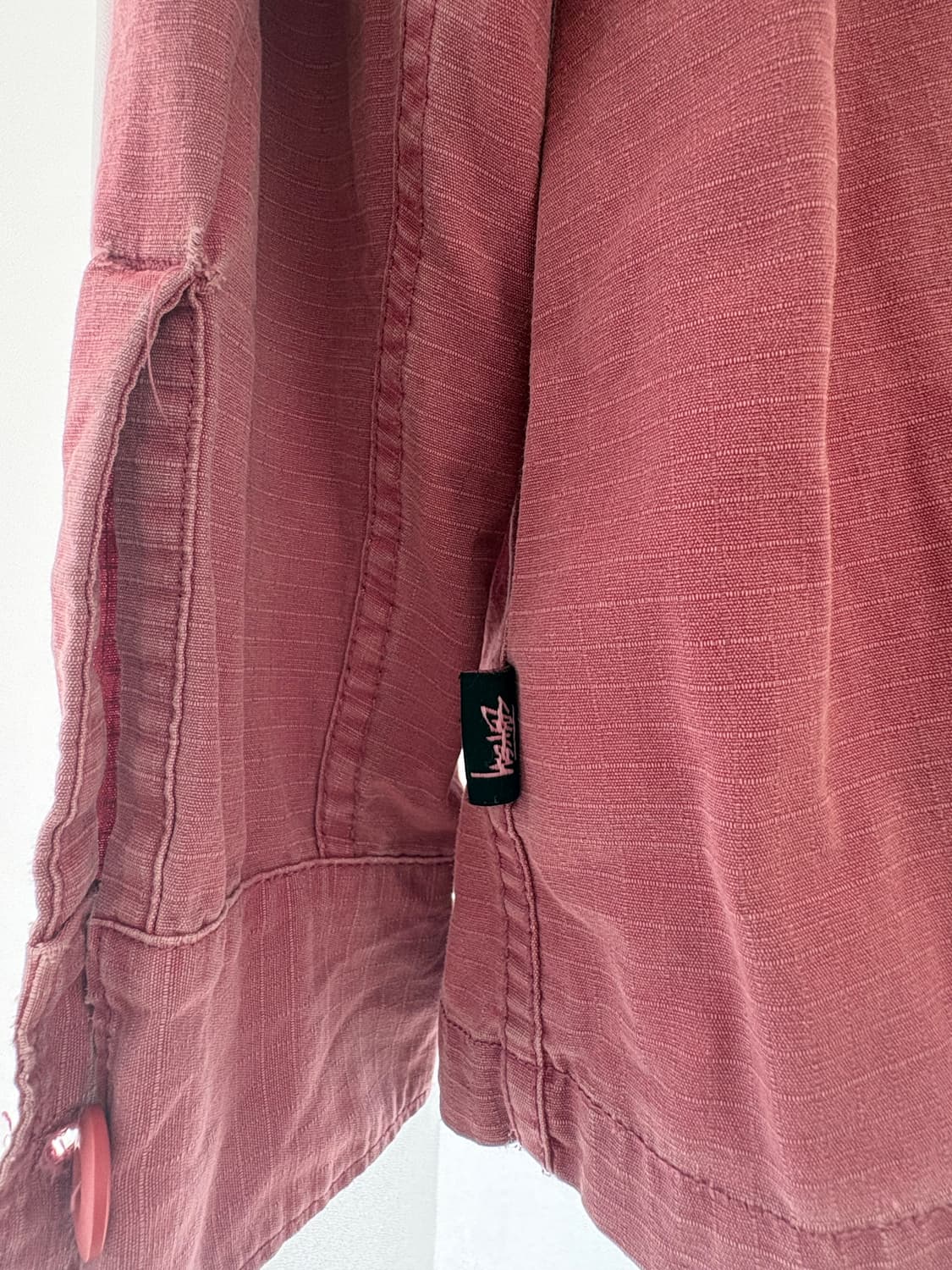 스투시 피그먼트 워싱 셔츠 상품이미지5