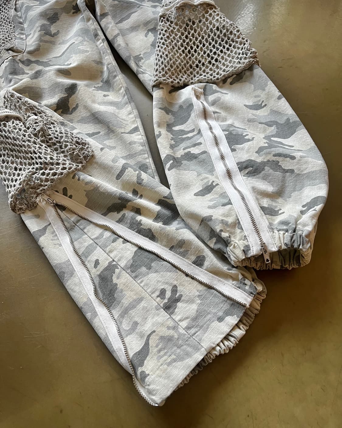 JPN Utility Mesh Pocket Camo Cargo Pants 상품이미지6