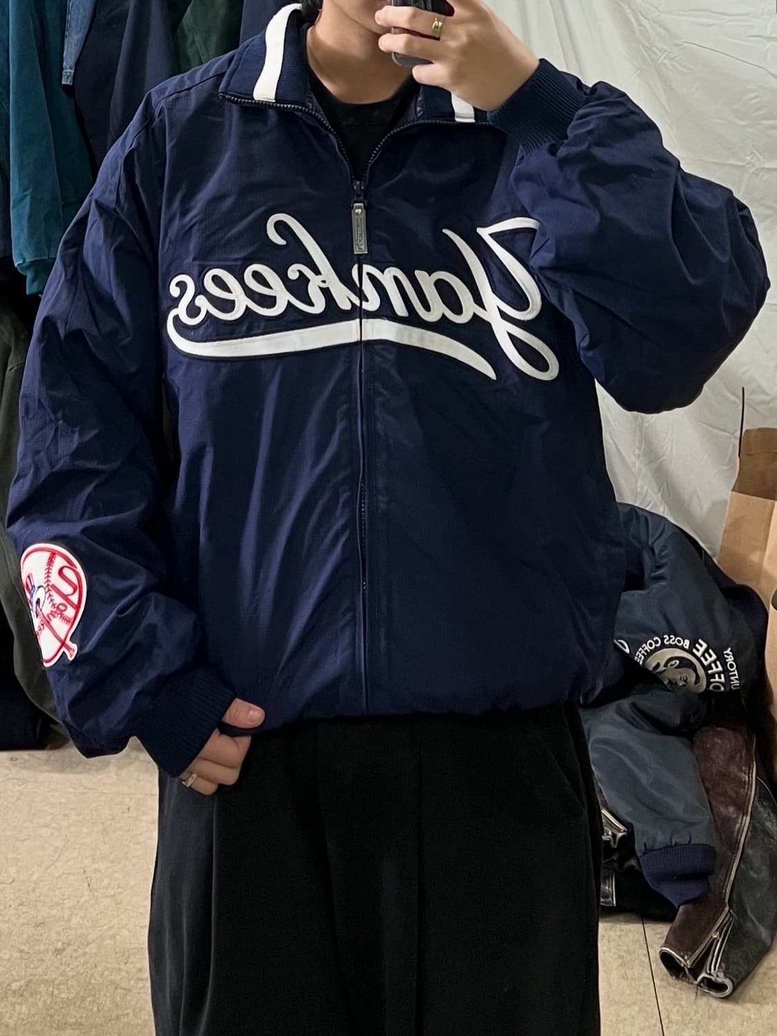 마제스틱 뉴욕양키스 스타디움자켓 상품이미지3