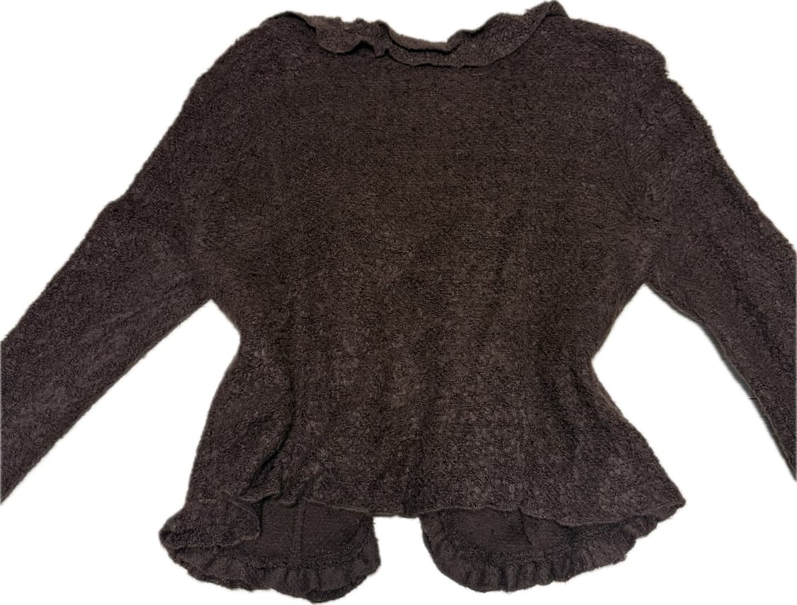 빈티지 러플 가디건 상품이미지2